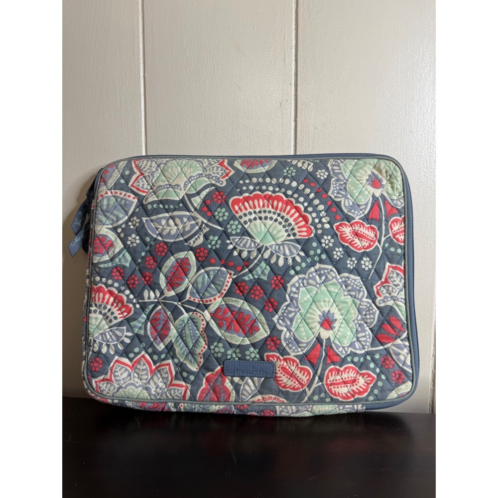 Vera Bradley Laptop Tablet Case‎ Women's Quilted Floral